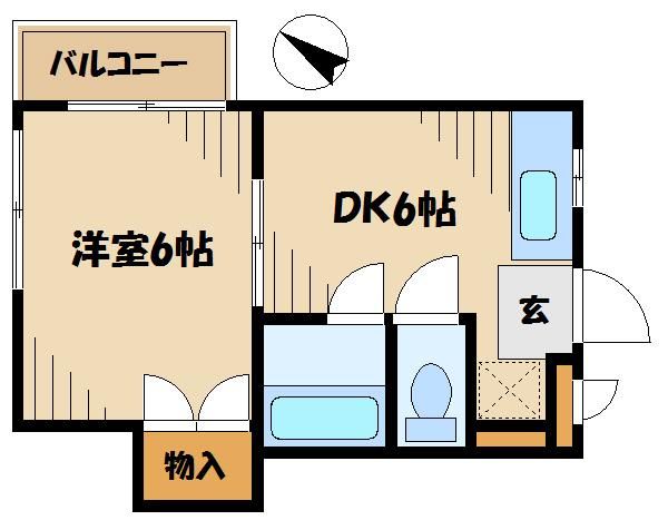 町田市原町田のマンションの間取り