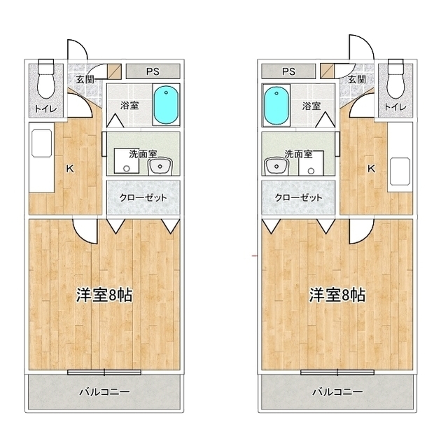 グランドールIの間取り