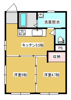 レジデンス宮山の間取り