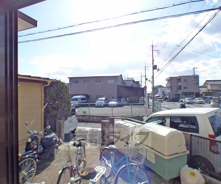 【京都市北区大宮田尻町のアパートの眺望】