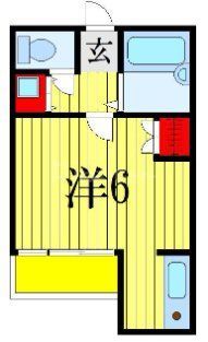 【船橋市東船橋のマンションの間取り】