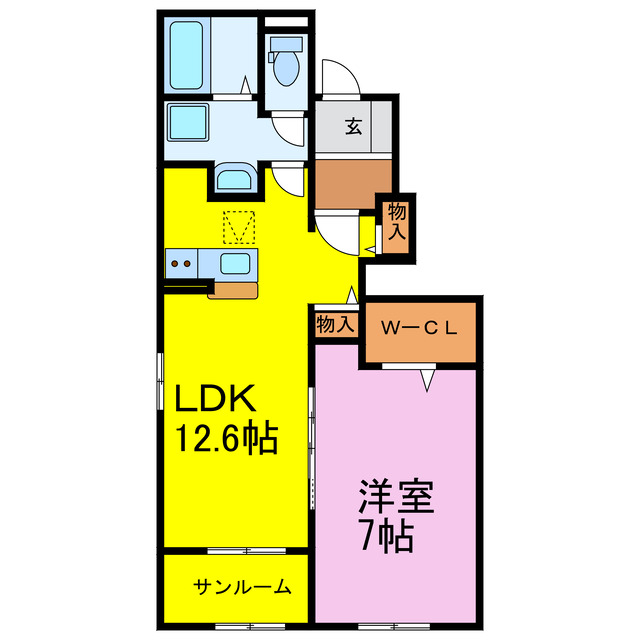 エスポワール　IIの間取り