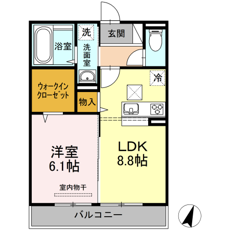 イヴェールの間取り