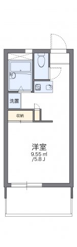 稲城市百村のマンションの間取り