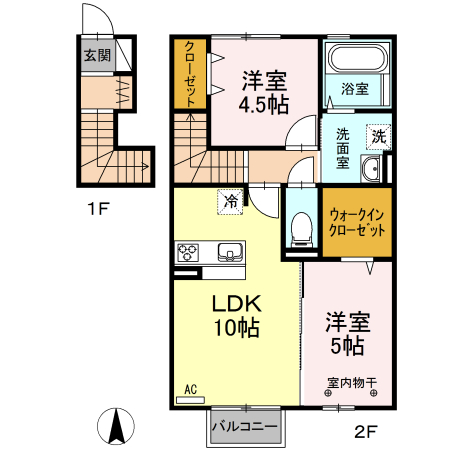 ボナールIIの間取り