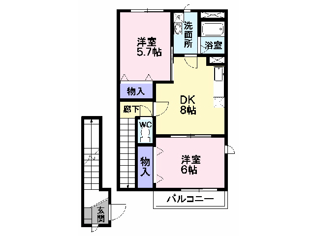 サンパークア・ナンの間取り