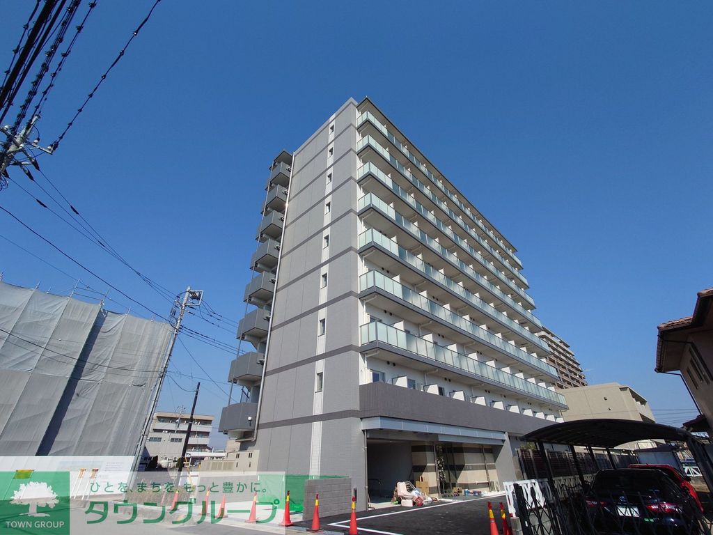 バルコニー　綺麗な青空！