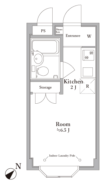 ARK HOUSE Fの間取り