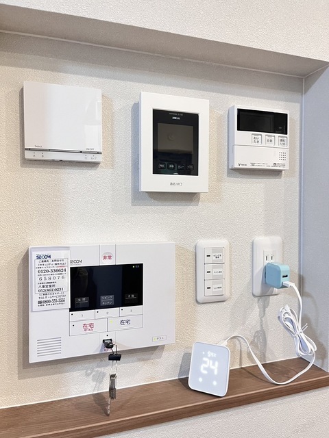 セキュリティ　モニター付インターホン・セコム