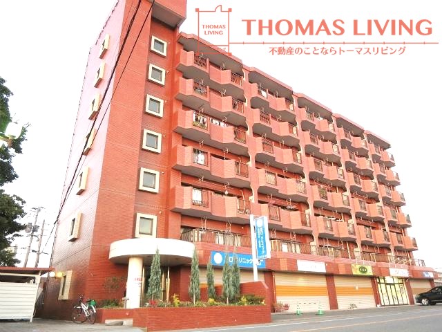 建物外観　粕屋町でのお部屋探しは、トーマスリビング粕屋店へご相談下さい