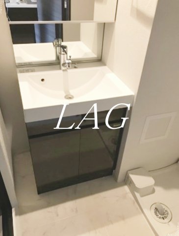 洗面設備　洗面台です。