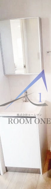 洗面設備　洗面台です。