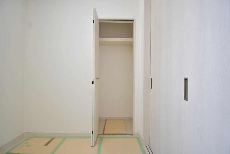収納　建築中