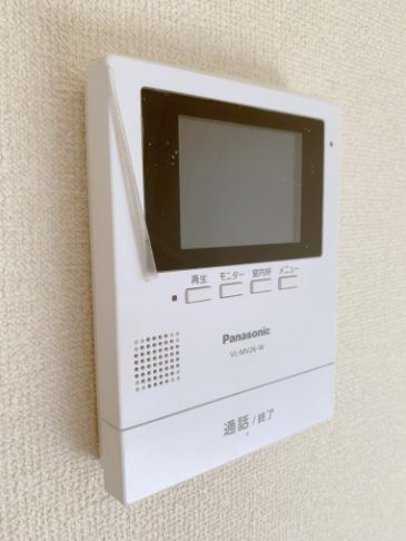 セキュリティ　モニター付きインターホン☆