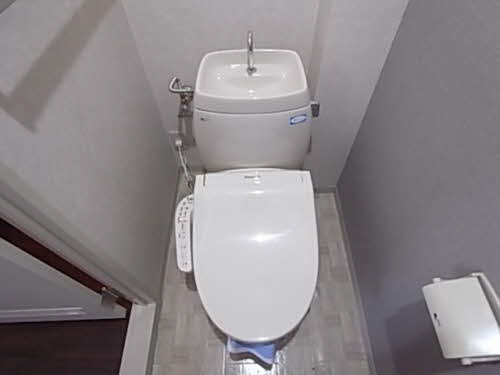 トイレ　いつも清潔に保てるトイレです。