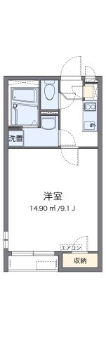 クレイノピノワール三津屋北の間取り写真