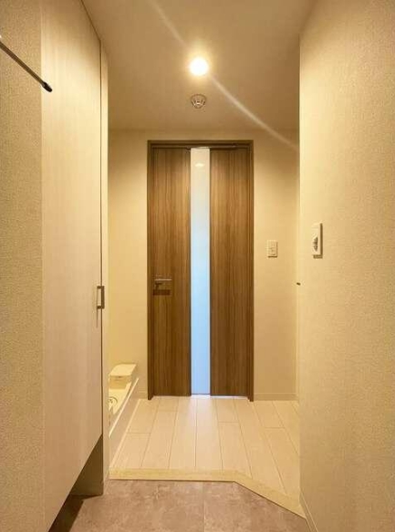 玄関　明るい玄関です