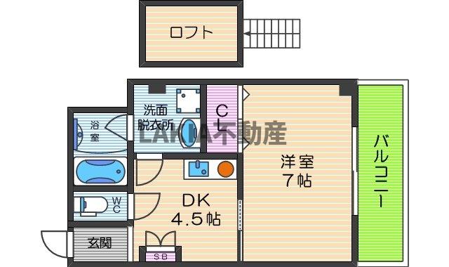 ブリリアント・コアの間取り写真