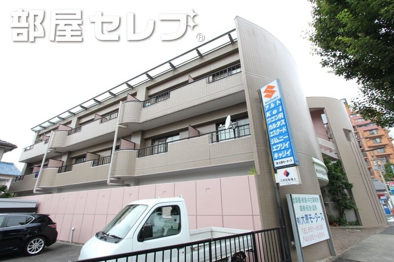 建物外観　築年数を感じさせない建物。