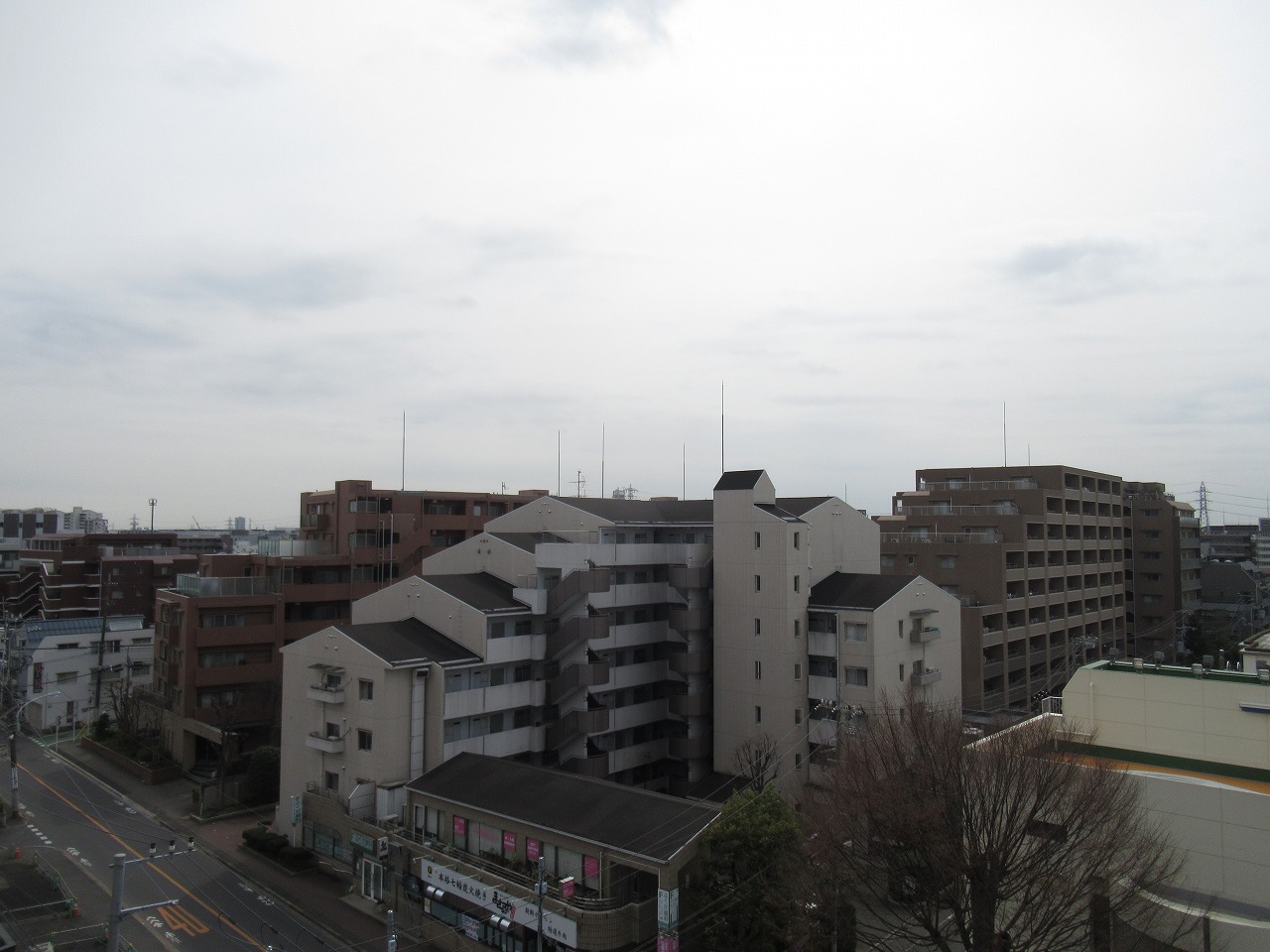 眺望　眼下を見渡す気持ちの良い眺望が広がります。