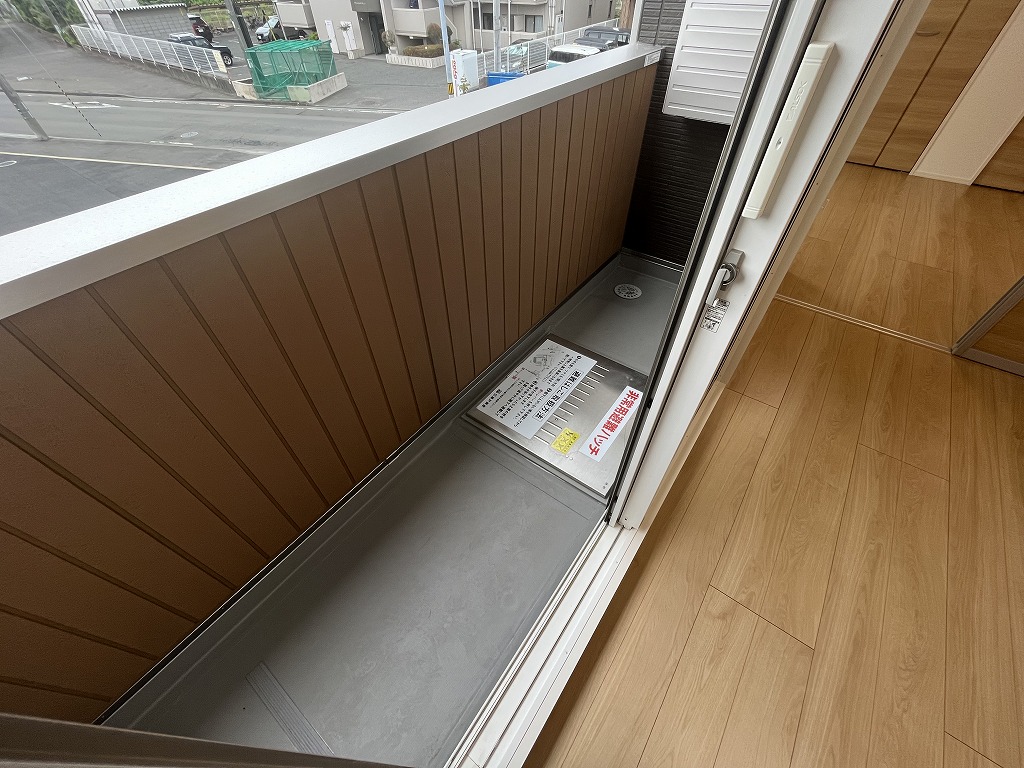 バルコニー　写真は2階