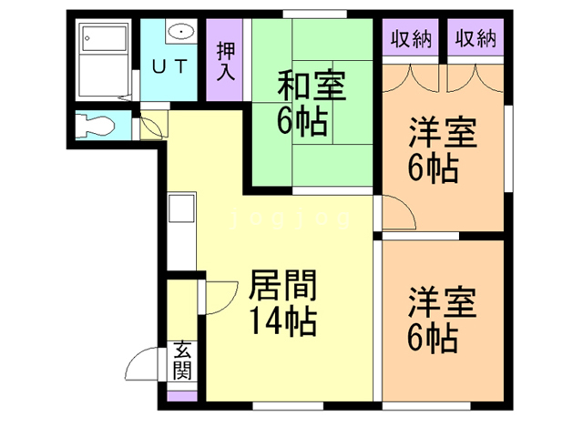 セカンドドリームの間取り