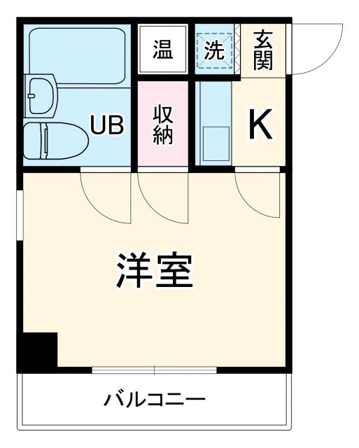 名古屋市中村区上米野町のマンションの間取り