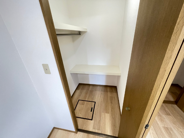 収納　ウォークインクローゼット付きです
