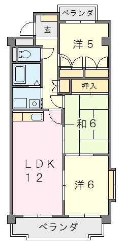 エトワールつかさの間取り