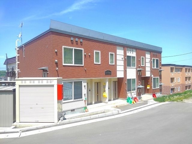 北海道小樽市新光３（アパート）の賃貸物件の外観