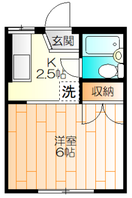 コート日吉の間取り