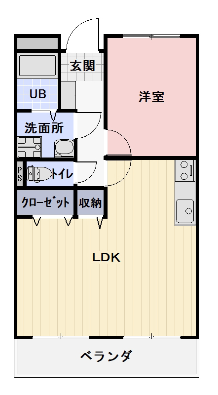 Ｌｉｍｐｉａコーポ・ウエストの間取り