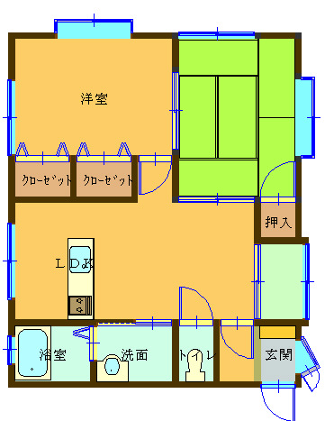 エクセレンス末広の間取り