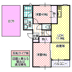 K・ZONE Iの間取り