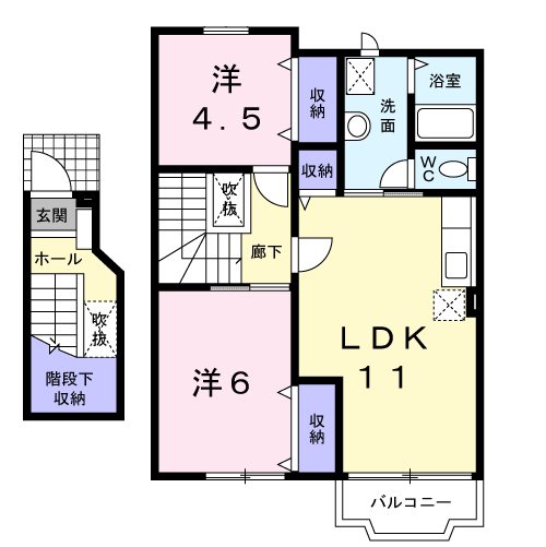 フォレスタCの間取り