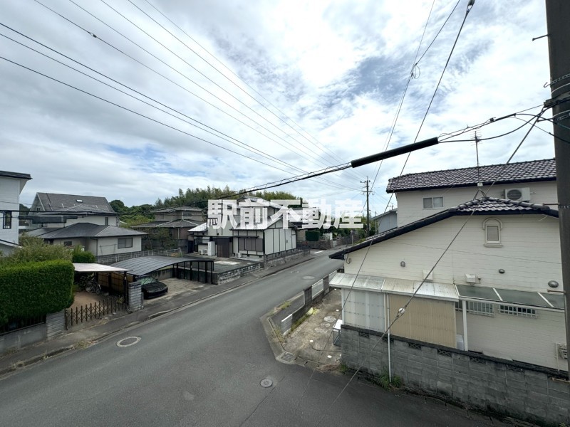 【みやま市高田町下楠田のアパートの眺望】