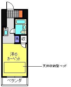 日神パレス磯子の間取り