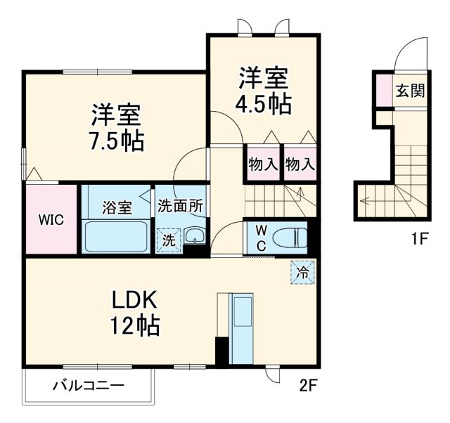 ルミエール鎌倉の間取り