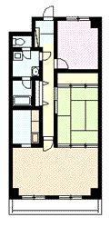 旭川４条ビルの間取り