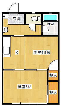 第１分健ビルの間取り