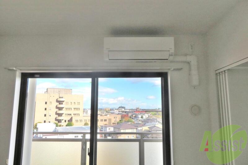 その他設備　エアコンもあって、快適ですね。