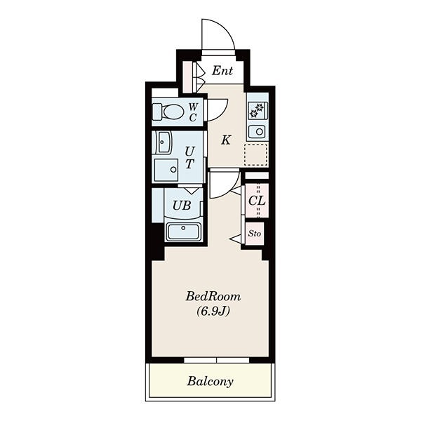 S-RESIDENCE本山の間取り