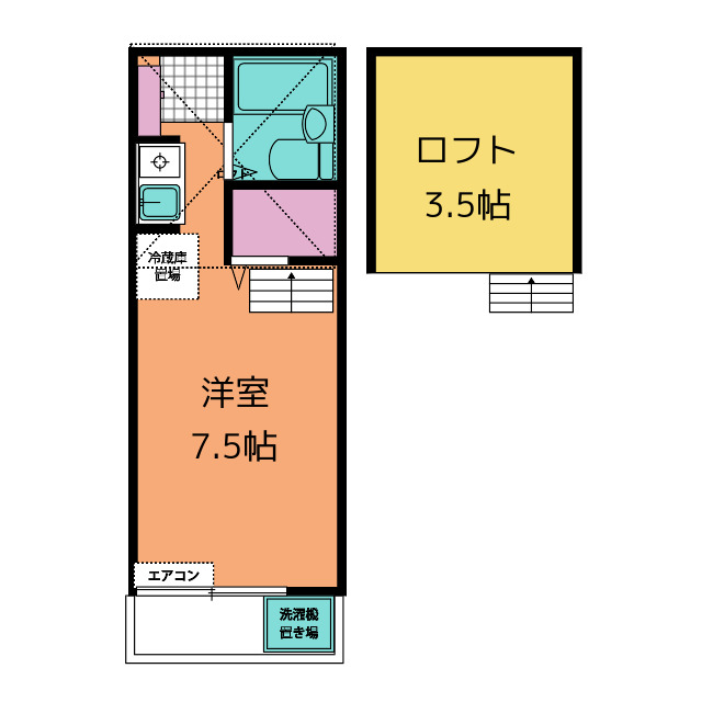 パレスヒルズの間取り