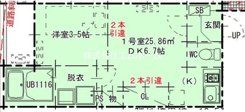 ハーモニーテラス児玉の間取り