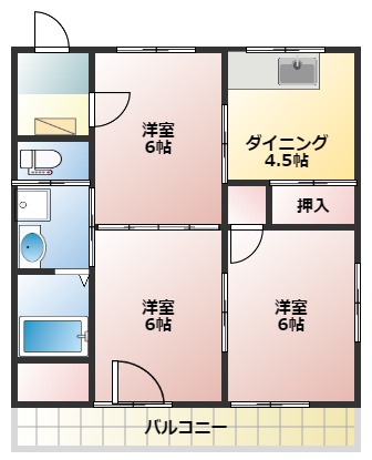 メゾン・ドゥ・セピア　IIの間取り