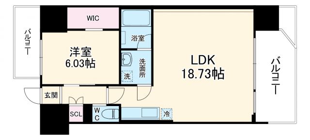 プレジオ新大阪ＥＵＲＯの間取り