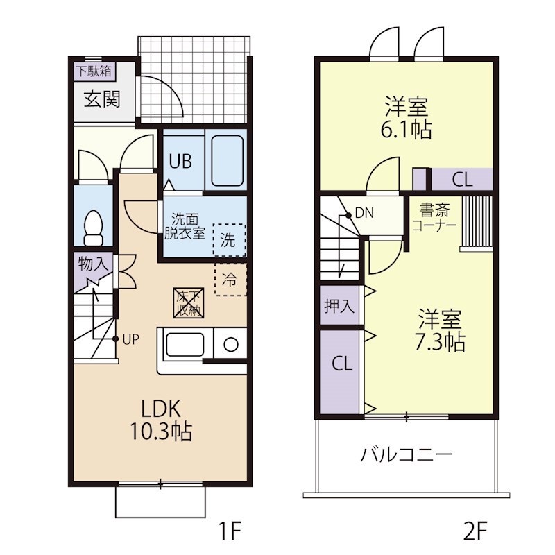 FONTAINEの間取り