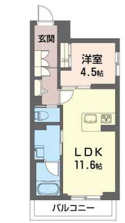 エスペランサ（シャーメゾン）の間取り