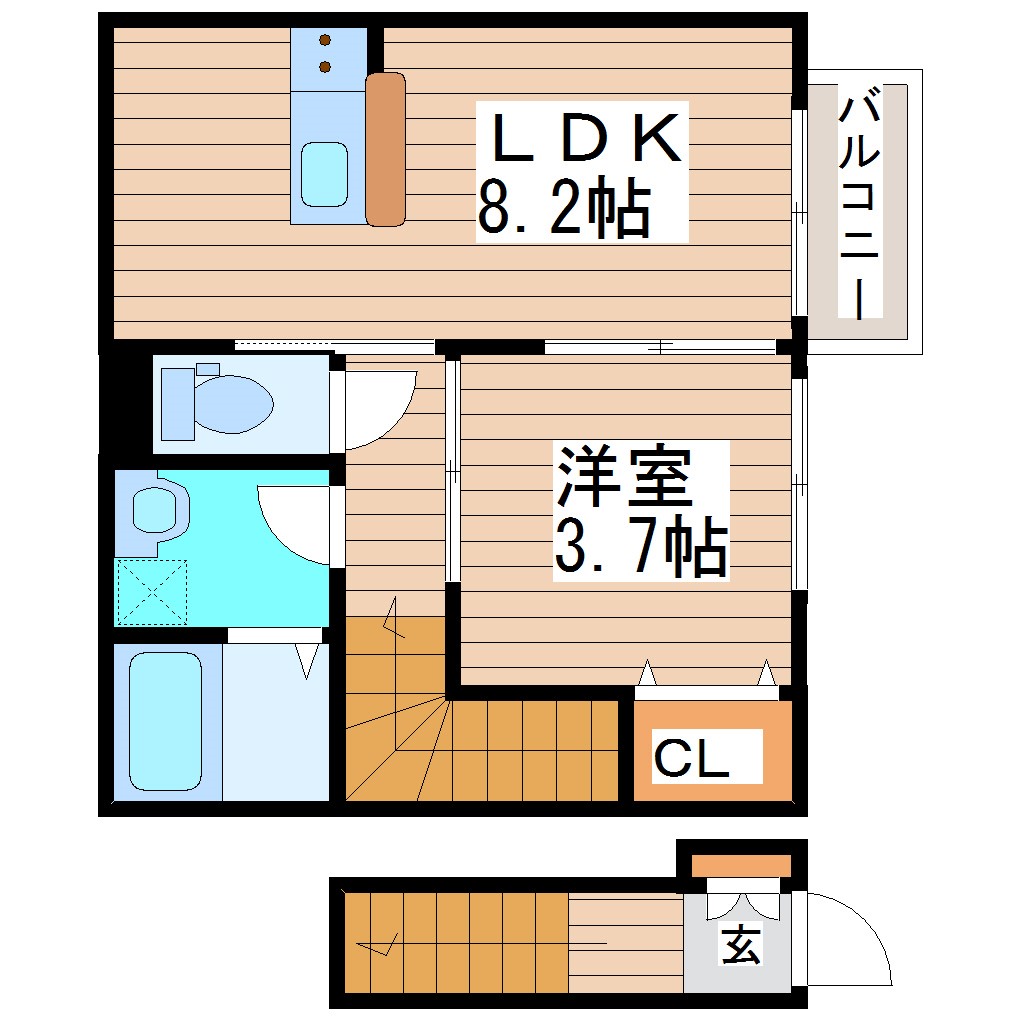 リヴィエールIIの間取り