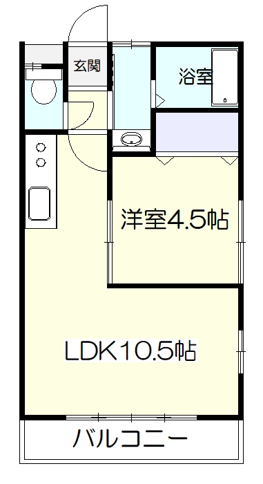 【SKハイツの間取り】